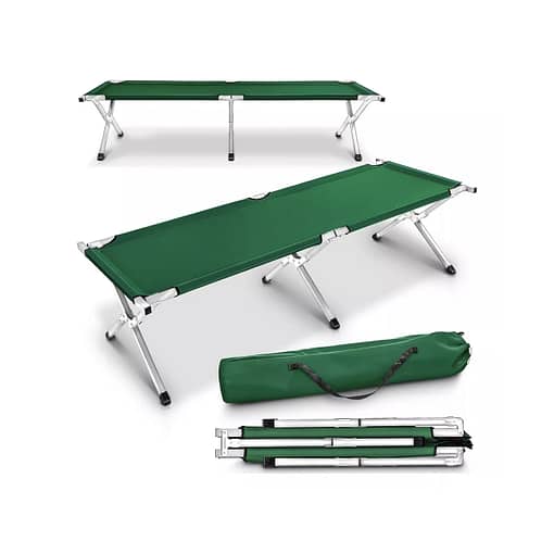 Catre Plegable Camping Aluminio Arye
