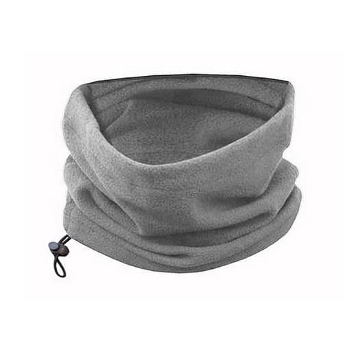 Gorro Cuello Polar Con Cordón Gris