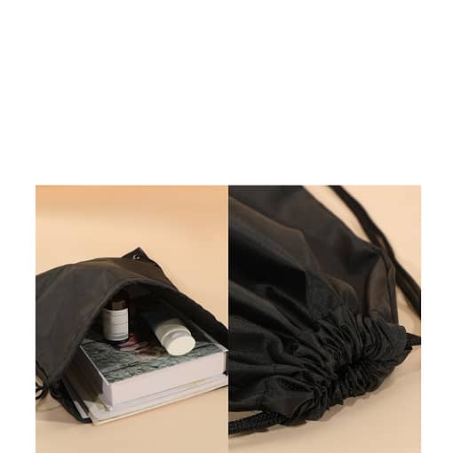 Bolso Mochila Negra - Imagen 2