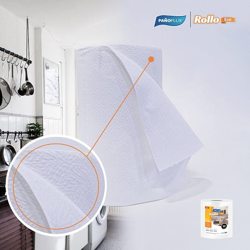 Paño Limpieza Paño Plus 1 Rollo 300 Paños - Imagen 2