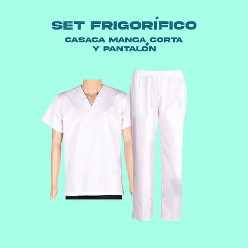 Conjunto Frigorífico Unisex Manga Corta - Imagen 4