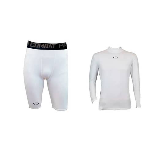 Conjunto Deportivo Térmico Calza Corta + Remera Manga Larga - Imagen 6