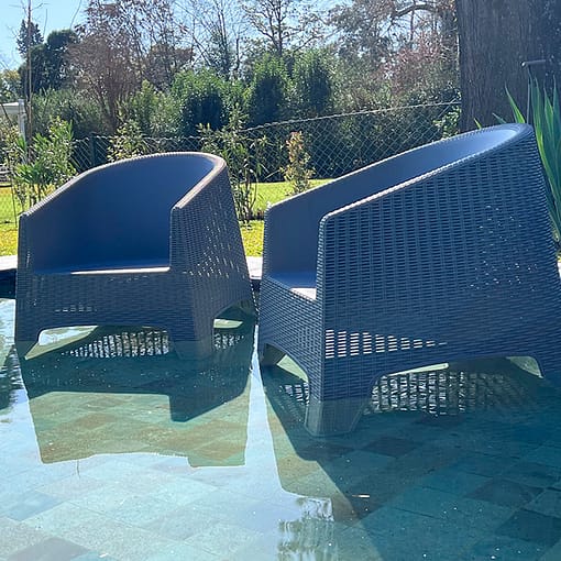Sillón Jardín Exterior Ibiza Ratán - Imagen 10