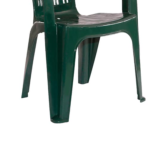 Silla PVC Reforzada Con Apoya Brazos Titán 140 Kg Verde - Imagen 7