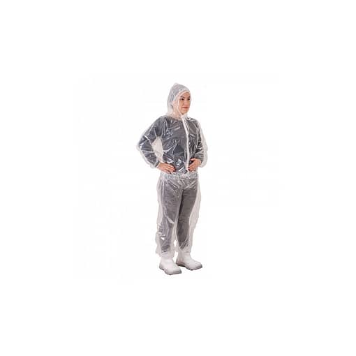 Mameluco Descartable Impermeable Con Capucha