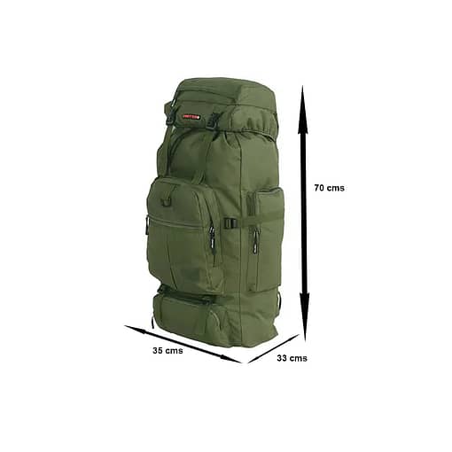 Bolso Militar Portter Modelo Solymar 80 Lts Camping - Imagen 2