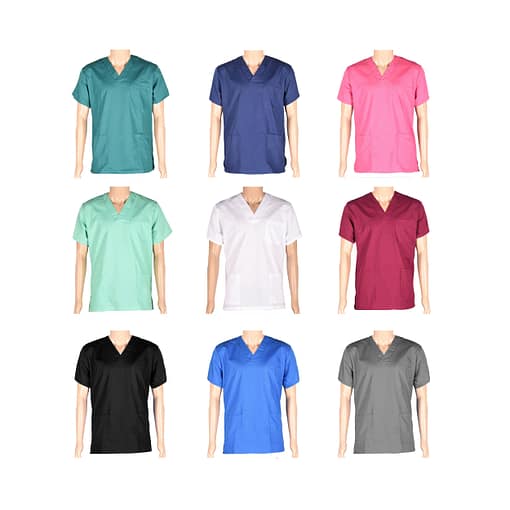 Conjunto Médico Enfermero Casaca Pantalón Gris - Imagen 6