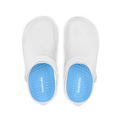 Suela Antideslizante Zapato Tipo Crocs Blanco Zapatos Crocs Para