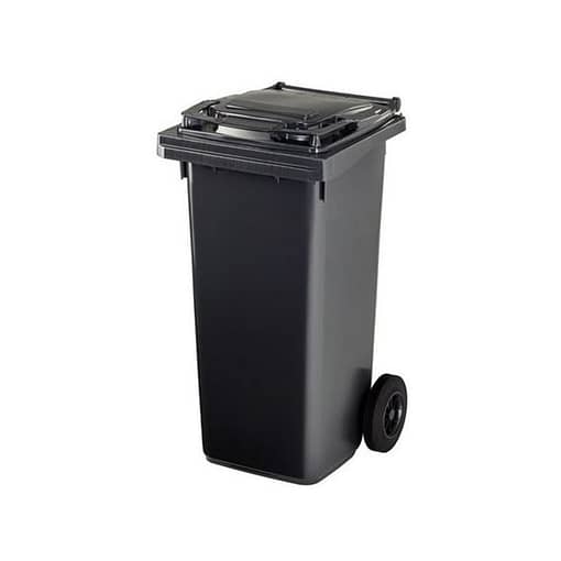 Contenedor Tacho Residuos 120 Ltrs Tapa Y Ruedas - Imagen 9