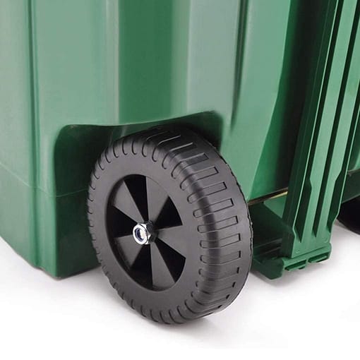 Contenedor Tacho Residuos 70 Ltrs Tapa Ruedas Y Pedal - Imagen 9