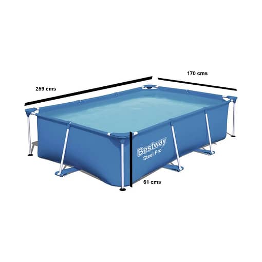 Piscina Estructural Rectangular Bestway 2300 Ltrs - Imagen 2