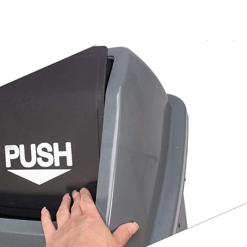 Papelera Tacho Contenedor Residuos Tapa Basculante 100 Ltrs - Imagen 3