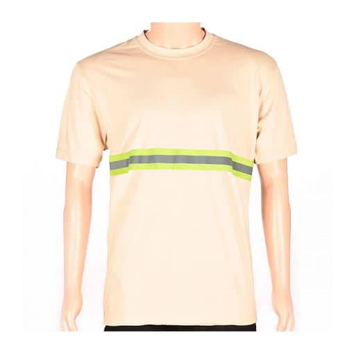 Remera Camiseta Básica Con Reflectivo Manga Corta MundoTrabajo