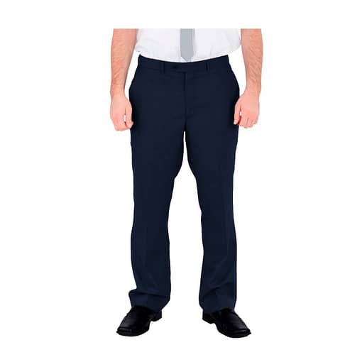 Pantalón De Vestir Azul Marino Ideal Para Mozo