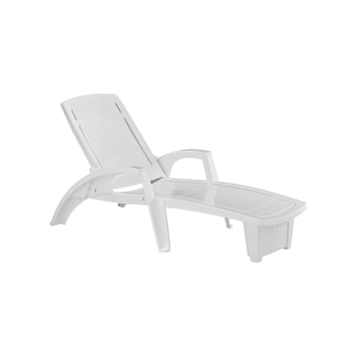 Reposera Piscina Jardín Exterior Resistente Sole Pack 2 - Imagen 3