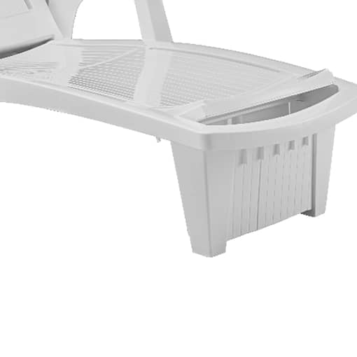 Reposera Piscina Jardín Exterior Resistente Sole Pack 2 - Imagen 6