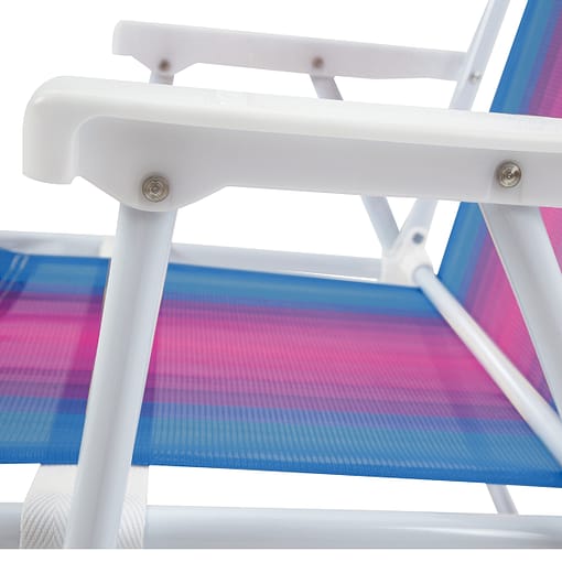 Silla Playa Mor Alta Acero Plegable Rayas Pack 2 - Imagen 10