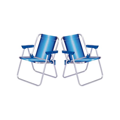 Silla Playa Plegable Infantil Aluminio Alta Mor Pack 2