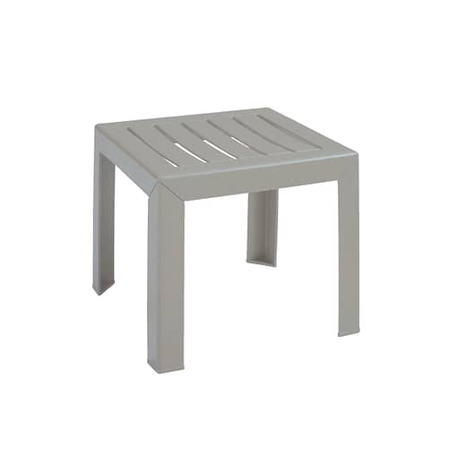 Mesa De Apoyo Ratona Auxiliar Jardín 40x40 Cm Grosfillex - Imagen 2