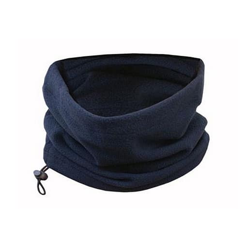 Cuello Polar Gorro Bufanda Frío Con Cordón Colores Varios
