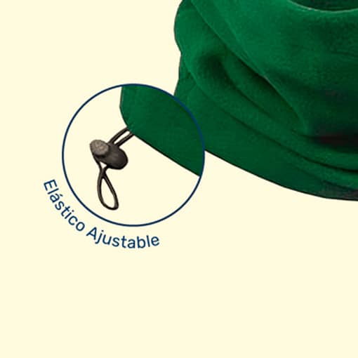 Cuello Polar Gorro Bufanda Frío Con Cordón Colores Varios - Imagen 8