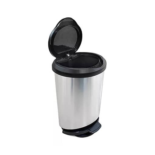 Tarro De Basura Residuos Papelera Con Pedal 45 Lts Plástico - Imagen 3