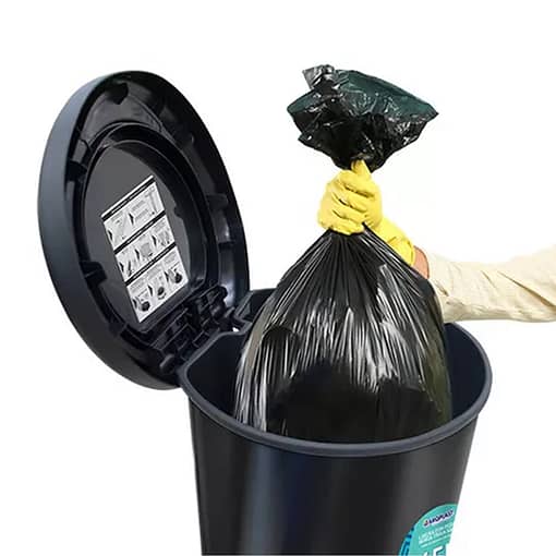 Tarro De Basura Residuos Papelera Con Pedal 45 Lts Plástico - Imagen 5