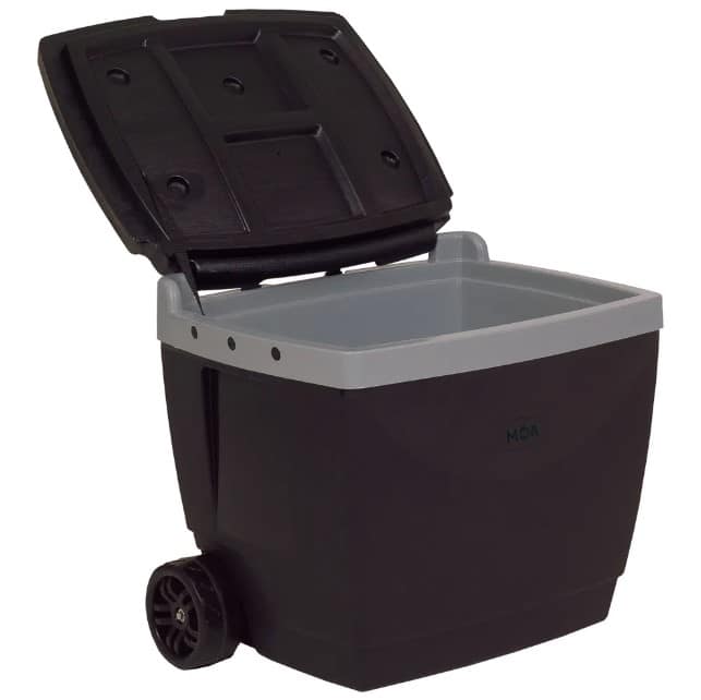 Conservadora Heladera Mor Carro 42 Lts Negro - Imagen 6