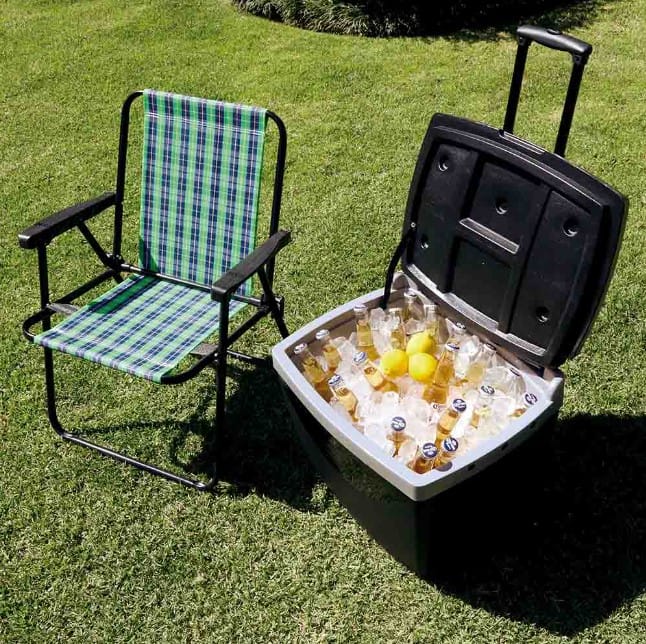 Conservadora Heladera Mor Carro 42 Lts Negro - Imagen 3