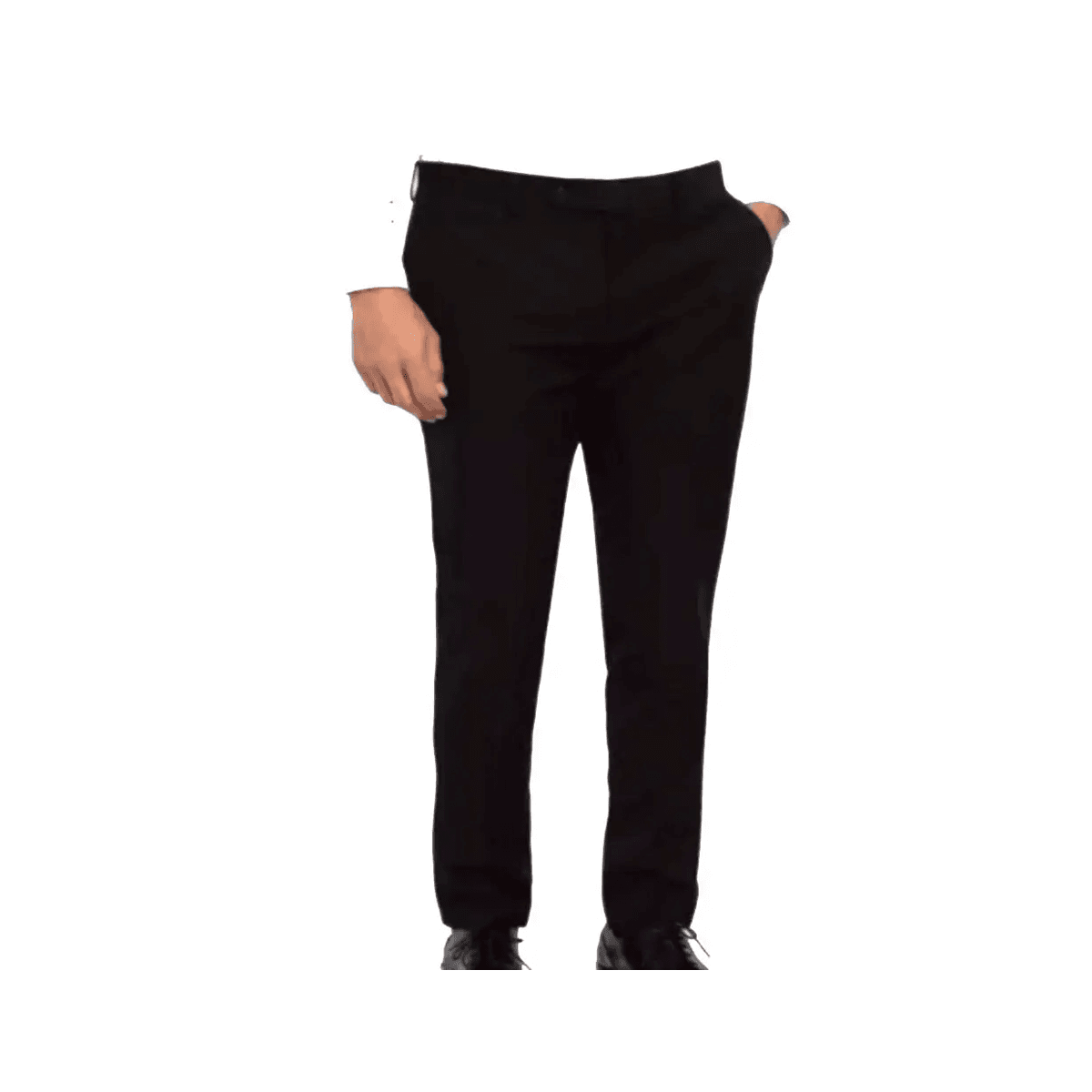 Pantalón Vestir Negro Ideal Para Mozo MundoTrabajo