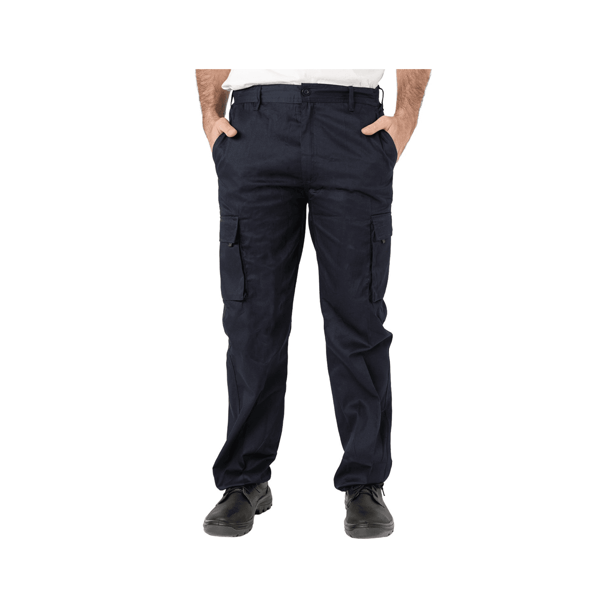 Pantalón De Trabajo Cargo Industrial Azul MundoTrabajo