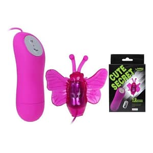 Sex Shop Uruguay 17 Vibrador Estimulador de Mariposa Cute Secret
