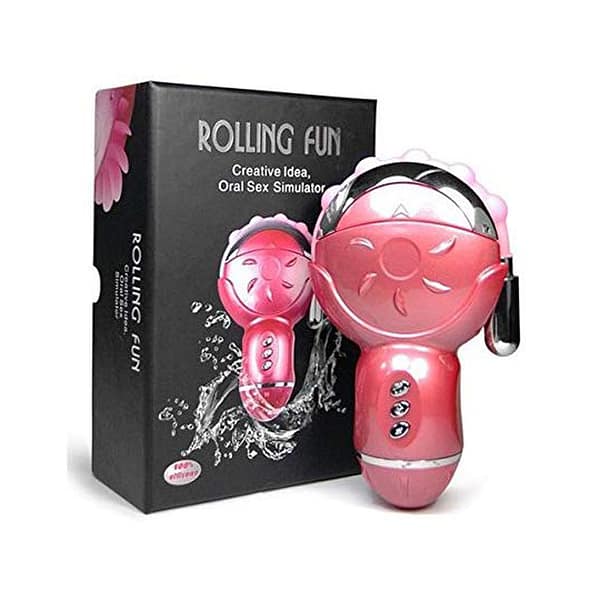 Vibrador Estimulador Masturbador Femenino y Simulador de Sexo Oral Rolling Fun Uruguay 8
