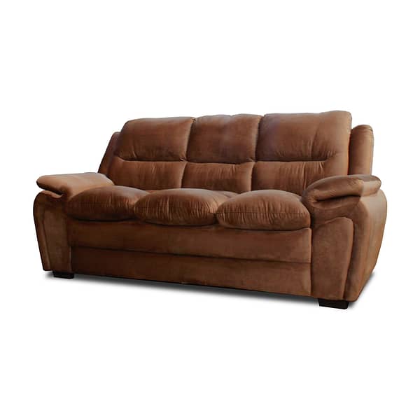 Sillon 3 Cuerpos Living Sofa Alta Calidad Negro Georgia