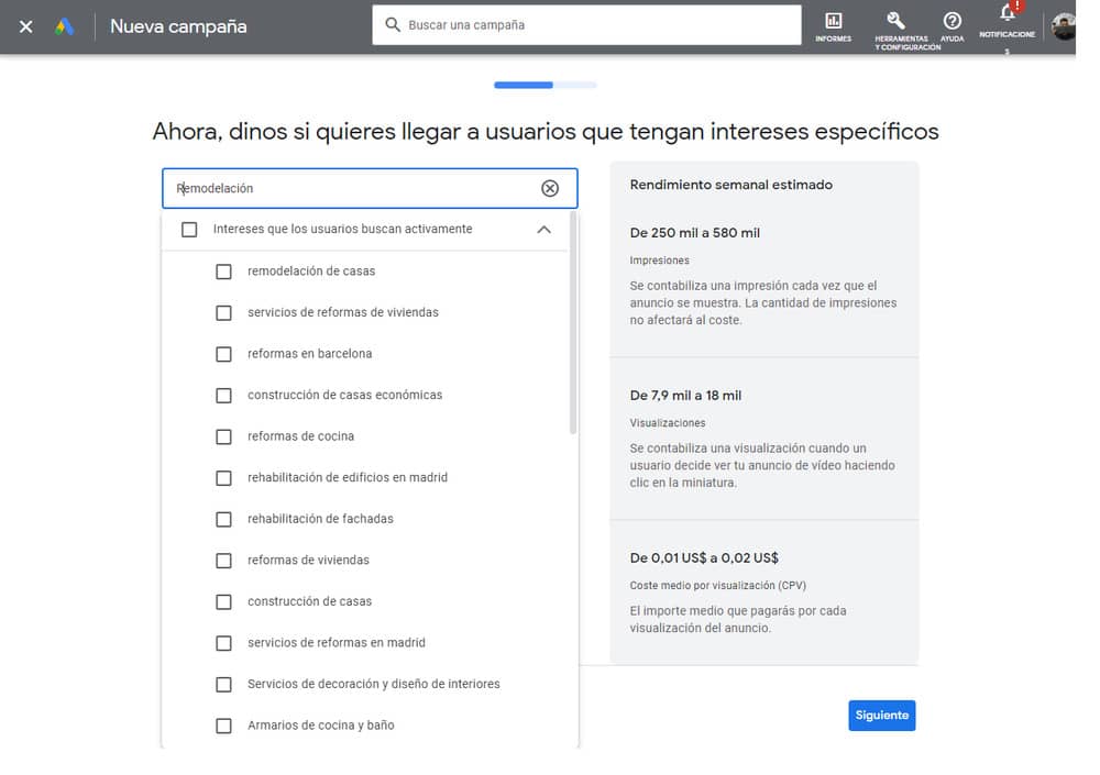 Orientación por temática - intereses