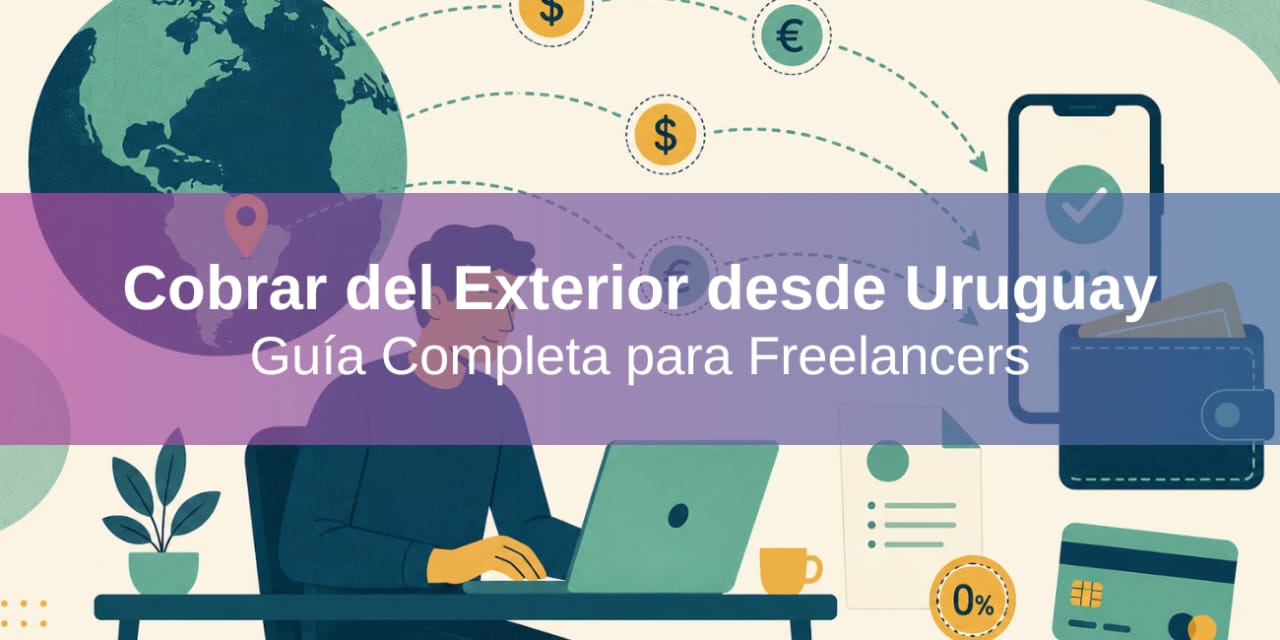Cómo Cobrar del Exterior Siendo Freelancer en Uruguay: Guía Completa 2026