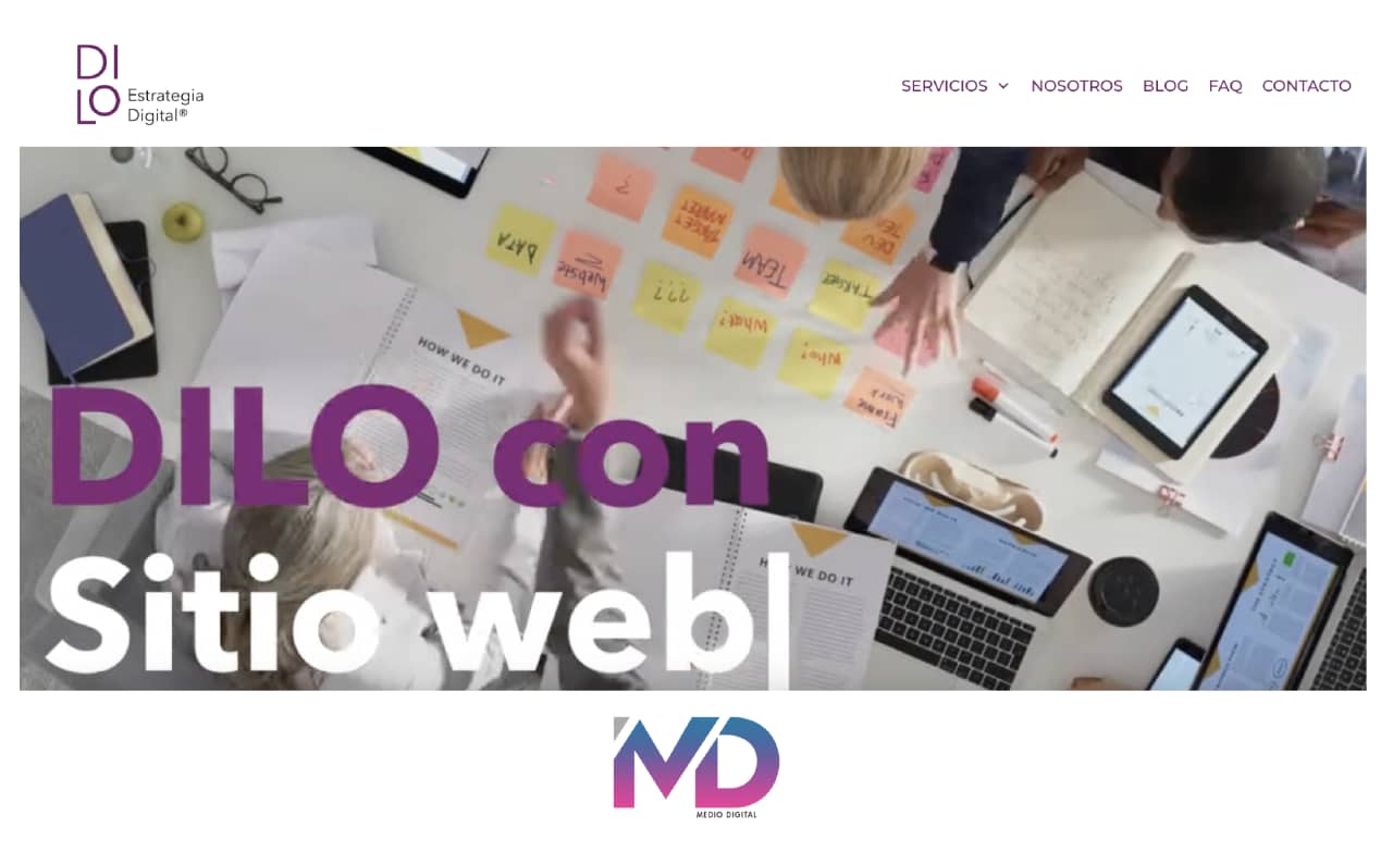 Logo Agencia de Marketing Digital Dilo Uruguay