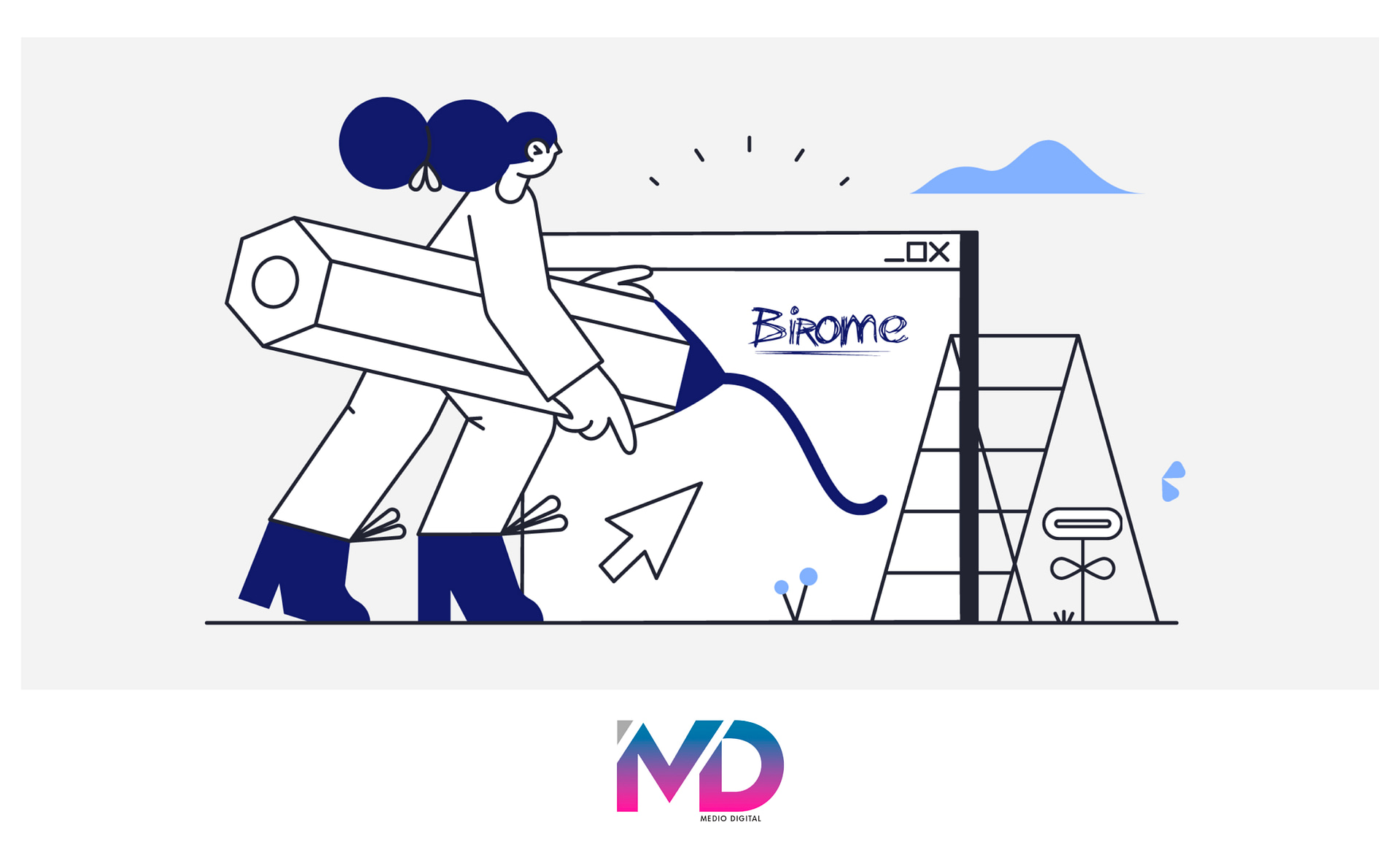 Logo Agencia de Publicidad Birome Uruguay