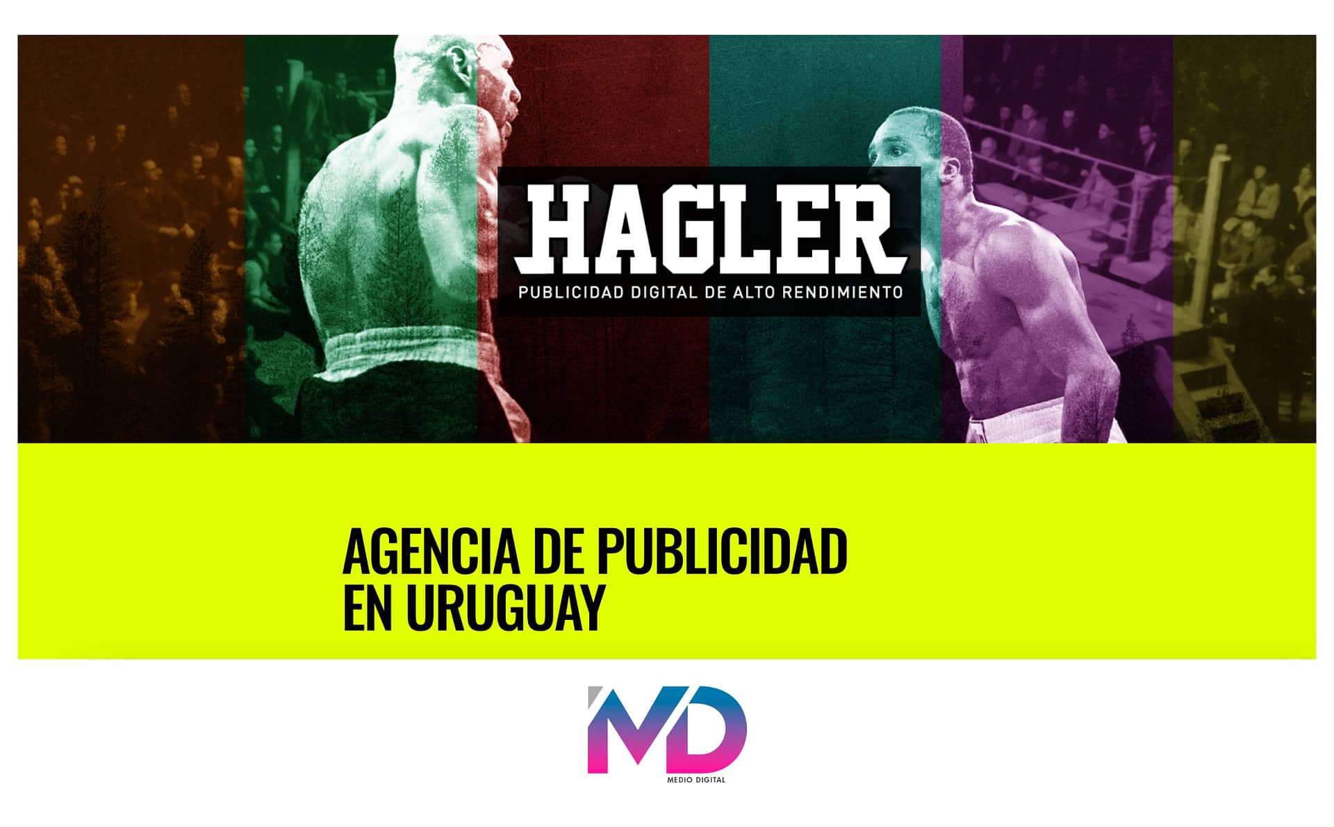 Logo Agencia de Publicidad Hagler Uruguay