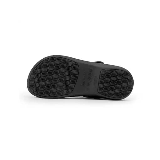 Zapato Zueco de Goma Anti Deslizante Negro - MundoTrabajo
