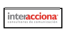 Logo Agencia de Comunicación Interacciona Uruguay