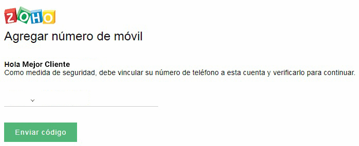 Validación Zoho Workplace 