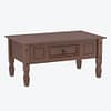 Mesa Ratona Linea Mexicana 1 Cajon Living Madera Maciza E1517