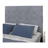 Respaldo Somier Cama 2 Plazas Imperial 1.40 Dormitorio Lino