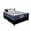 Sommier Colchon Espuma Plaza Y Media Alta Densidad 120cm