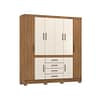 Ropero Placard 8 Puertas 4 Cajones Con Patas 100% Mdp