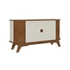Aparador Buffet Retro 2 Puertas 2 Estantes Con Patas