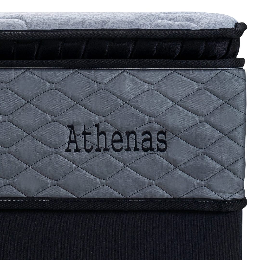 Sommier Athenas 1.40 Confort Y Soporte 120 Kg X Lado - Imagen 5