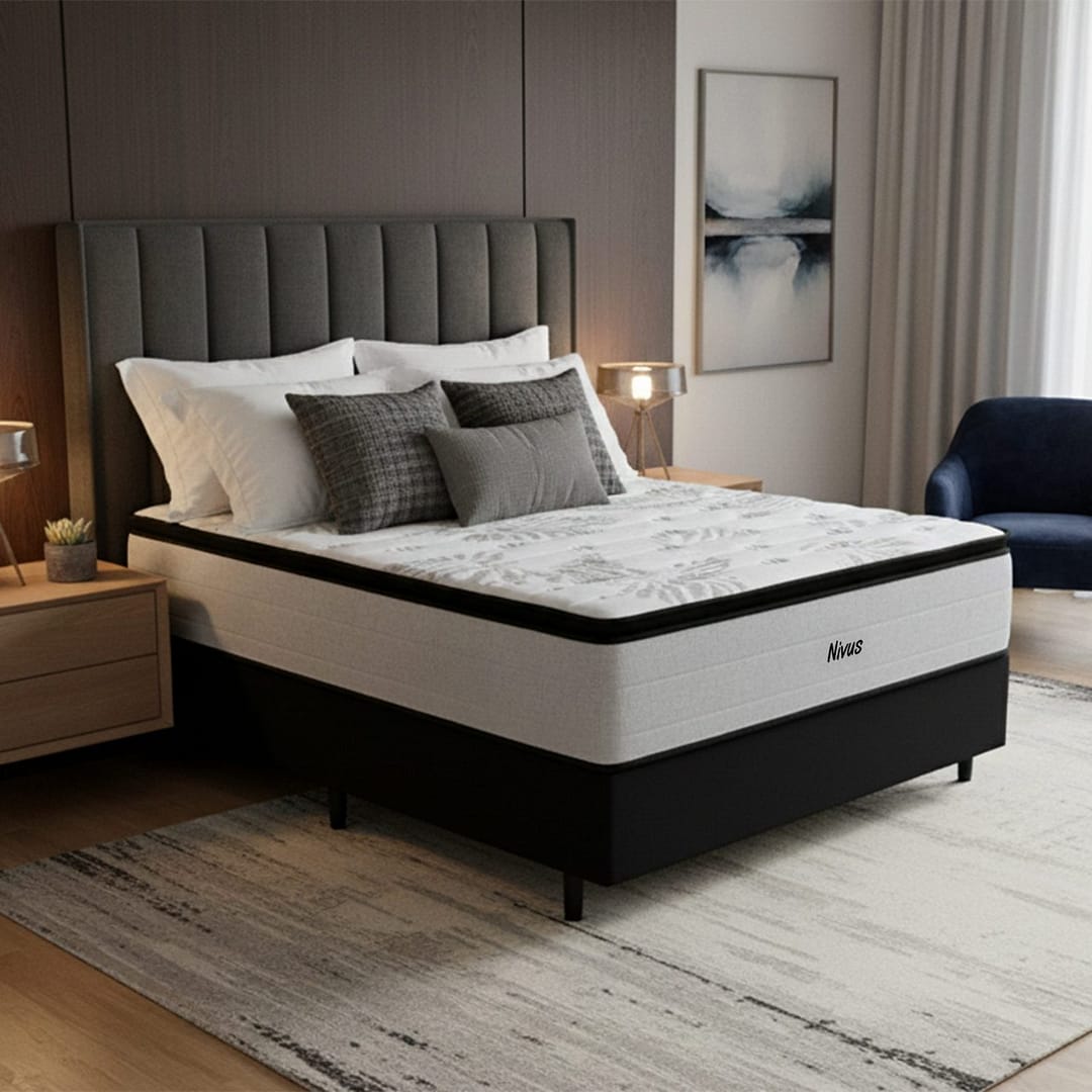 Sommier Nivus Plus 2p Confort Premium - Imagen 2