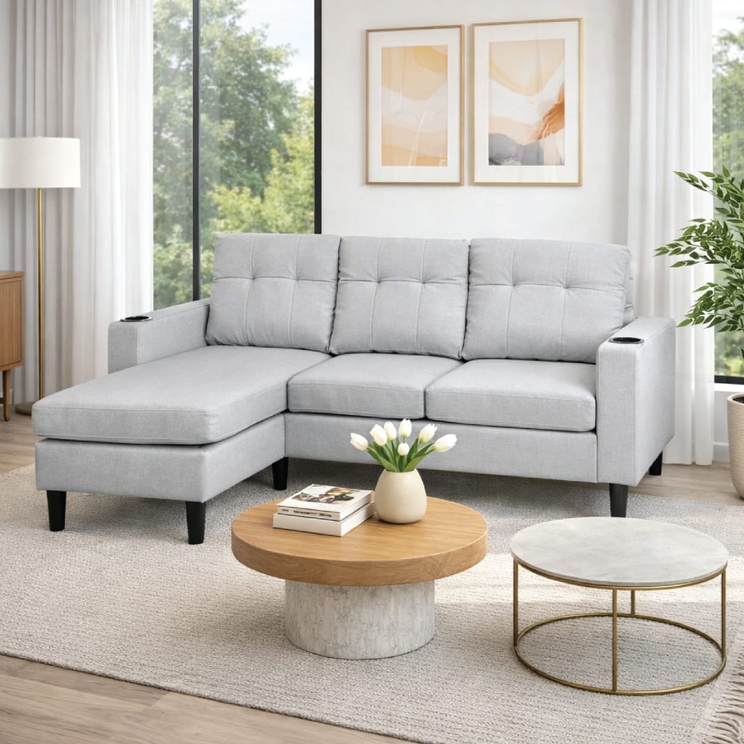 Sofá MILKA con Chaise Long - Imagen 2